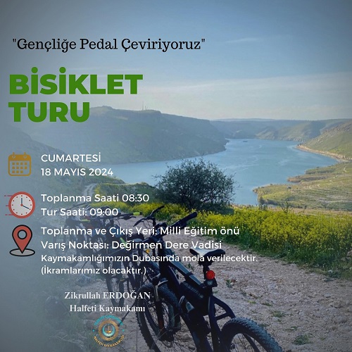 GENÇLİĞE PEDAL ÇEVİRİYORUZ